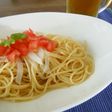冷たいパスタ