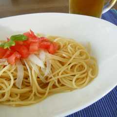 冷たいパスタ-レシピのメイン写真