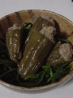 ピーマンの肉詰め-レシピのメイン写真