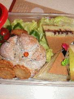 グラハムパンサンドとパンケーキのお弁当 ●for女子高生-レシピのメイン写真
