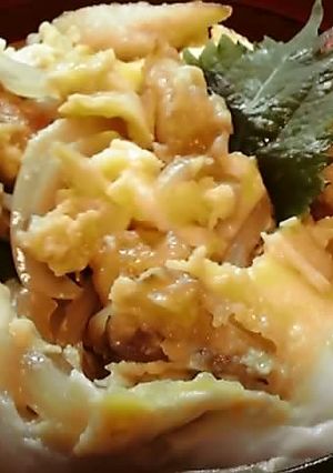 鶏ささみでヘルシー＆美味しい親子丼・・♪-レシピのメイン写真