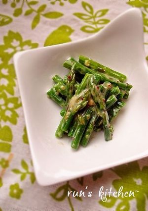 アスパラの粒マスタード和え☆お弁当にも-レシピのメイン写真