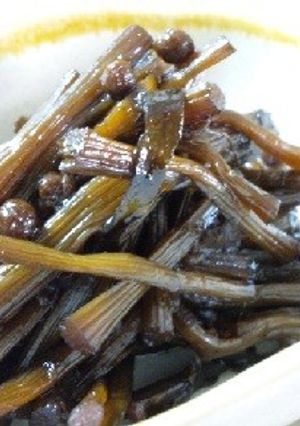 山ふきの佃煮-レシピのメイン写真