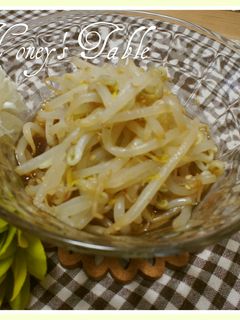 しゃきっ☆もやしとゴマのおひたし-レシピのメイン写真