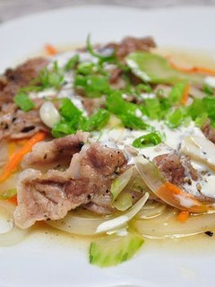 電子レンジ♪ 野菜もおいしい~冷シャブ-レシピのメイン写真