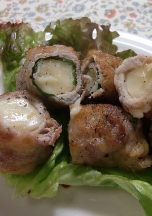 お弁当に！豚肉チーズ巻き-レシピのメイン写真