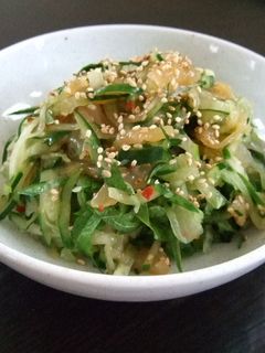 ●きゅうり・青じその中華くらげサラダ●-レシピのメイン写真