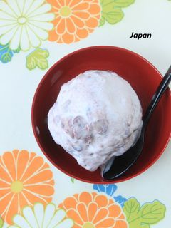 夏の親友★混ぜるだけ!材料2つ小倉アイス-レシピのメイン写真