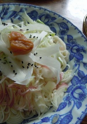 冷たい「そーめん」で暑さに負けるな！-レシピのメイン写真