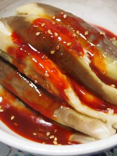 韓国風☆蒸し茄子-レシピのメイン写真