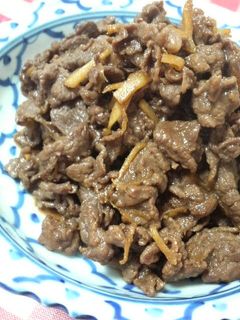 牛肉しょうがの甘辛煮♪-レシピのメイン写真