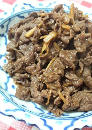 牛肉しょうがの甘辛煮♪-レシピのメイン写真