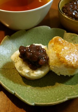 圧力鍋で作る 渋切らず粒あん-レシピのメイン写真