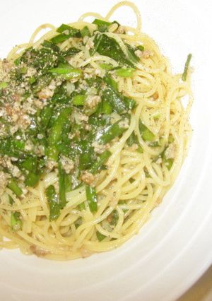 スタミナつけましょ！美味しいニラのパスタ-レシピのメイン写真