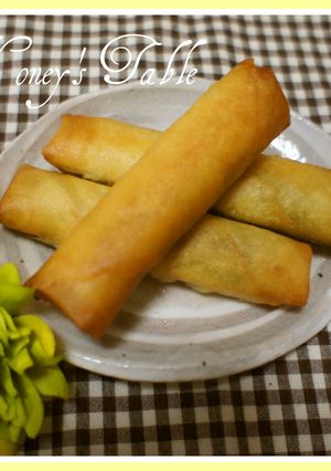 激うま❀鶏むね肉と大葉のチーズ春巻き-レシピのメイン写真