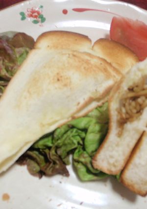 焼きそば入りホットサンド-レシピのメイン写真