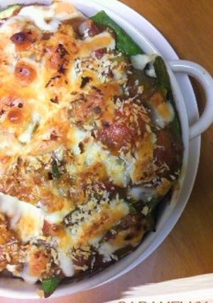 夏野菜のかくれんぼ♪焼きカレー-レシピのメイン写真