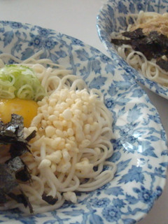 夏にさっぱり梅冷やしうどん-レシピのメイン写真