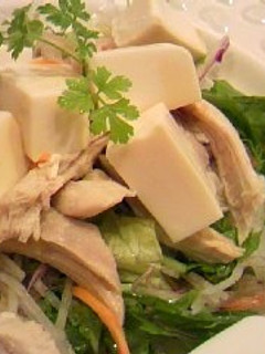 蒸し鶏の夏風味サラダ-レシピのメイン写真