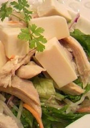 蒸し鶏の夏風味サラダ-レシピのメイン写真