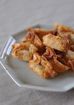 レンコン揚げ餃子-レシピのメイン写真