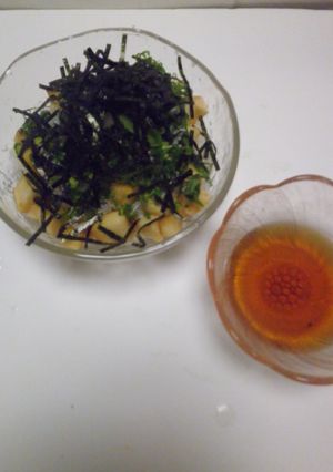 角切り長いも入り冷やしうどん！-レシピのメイン写真