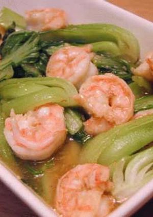 エビと青梗菜の旨煮-レシピのメイン写真