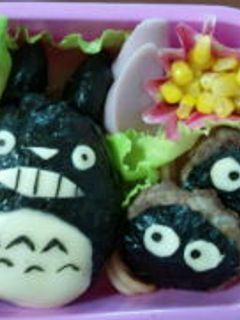 キャラ弁 トトロ-レシピのメイン写真