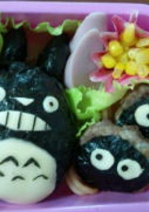 キャラ弁　トトロ-レシピのメイン写真