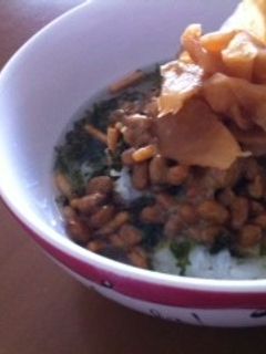 サラッと!冷やし納豆茶漬け-レシピのメイン写真