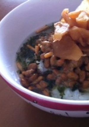サラッと！冷やし納豆茶漬け-レシピのメイン写真