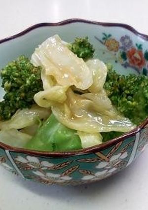 キャベツとブロッコリーの酢味噌和え-レシピのメイン写真