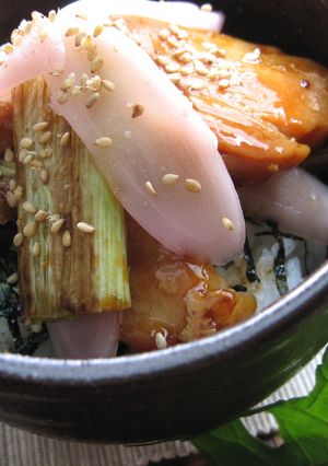 さっぱり焼き鳥丼-レシピのメイン写真