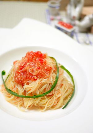 ガスパチョの冷た～いパスタ☆-レシピのメイン写真
