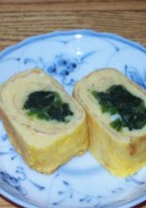ほうれん草の卵巻き-レシピのメイン写真