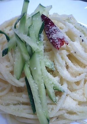 きゅうりのパスタ（冷やしてもおいしい）-レシピのメイン写真