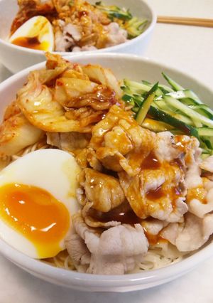ピリ辛☆ビビン素麺-レシピのメイン写真