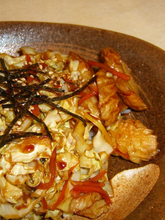 キャベツとちくわの甘辛丼。-レシピのメイン写真