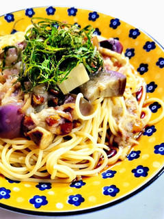 なめこおろしの冷製和風パスタ-レシピのメイン写真