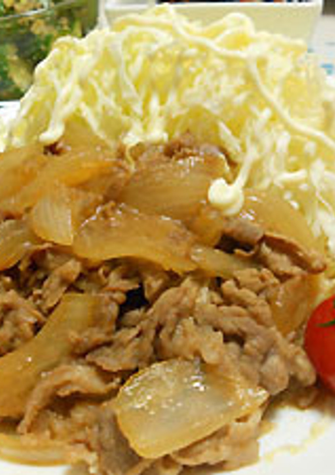 定食風の梅生姜焼き-レシピのメイン写真