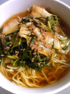 白菜入り☆台湾ラーメン!-レシピのメイン写真