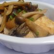マクロビダイエット豆腐とキノコすき焼き風