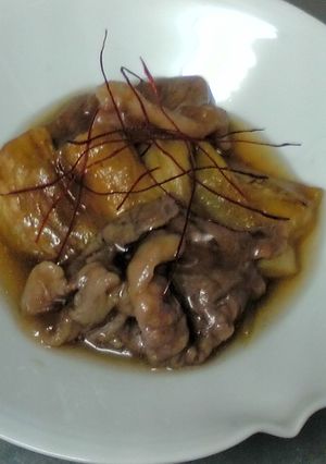 ヤミツキ!!焼茄子の山葵風味の煮びたし-レシピのメイン写真