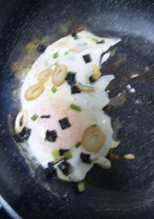 お吸いもの目玉焼き-レシピのメイン写真