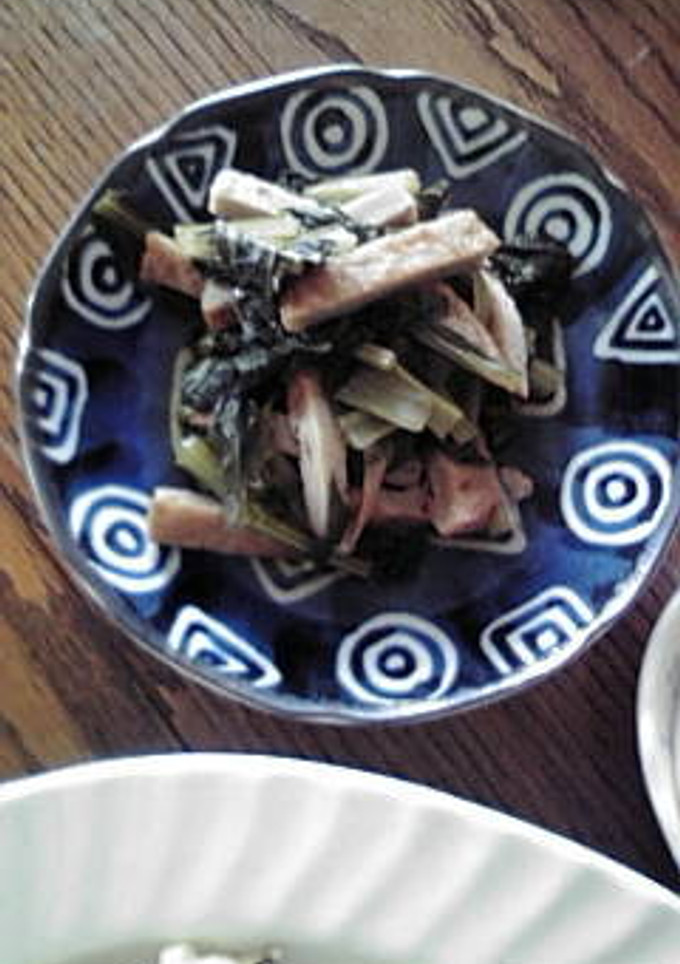 小松菜とさつま揚げの煮物-レシピのメイン写真