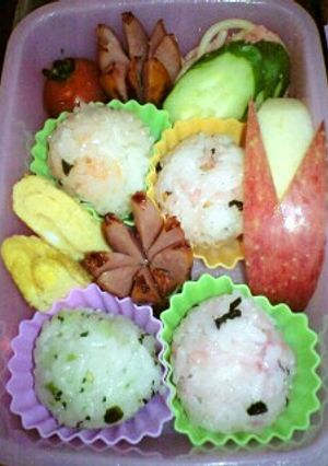 ♡にっこり弁当♡-レシピのメイン写真