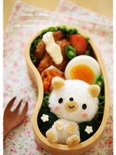 さつま揚げくまちゃん*キャラ弁-レシピのメイン写真