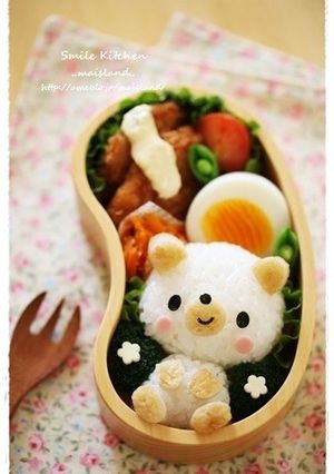 さつま揚げくまちゃん＊キャラ弁-レシピのメイン写真