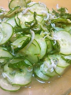 きゅうりとじゃこの酢の物-レシピのメイン写真