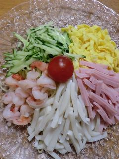 五色 冷やし中華-レシピのメイン写真